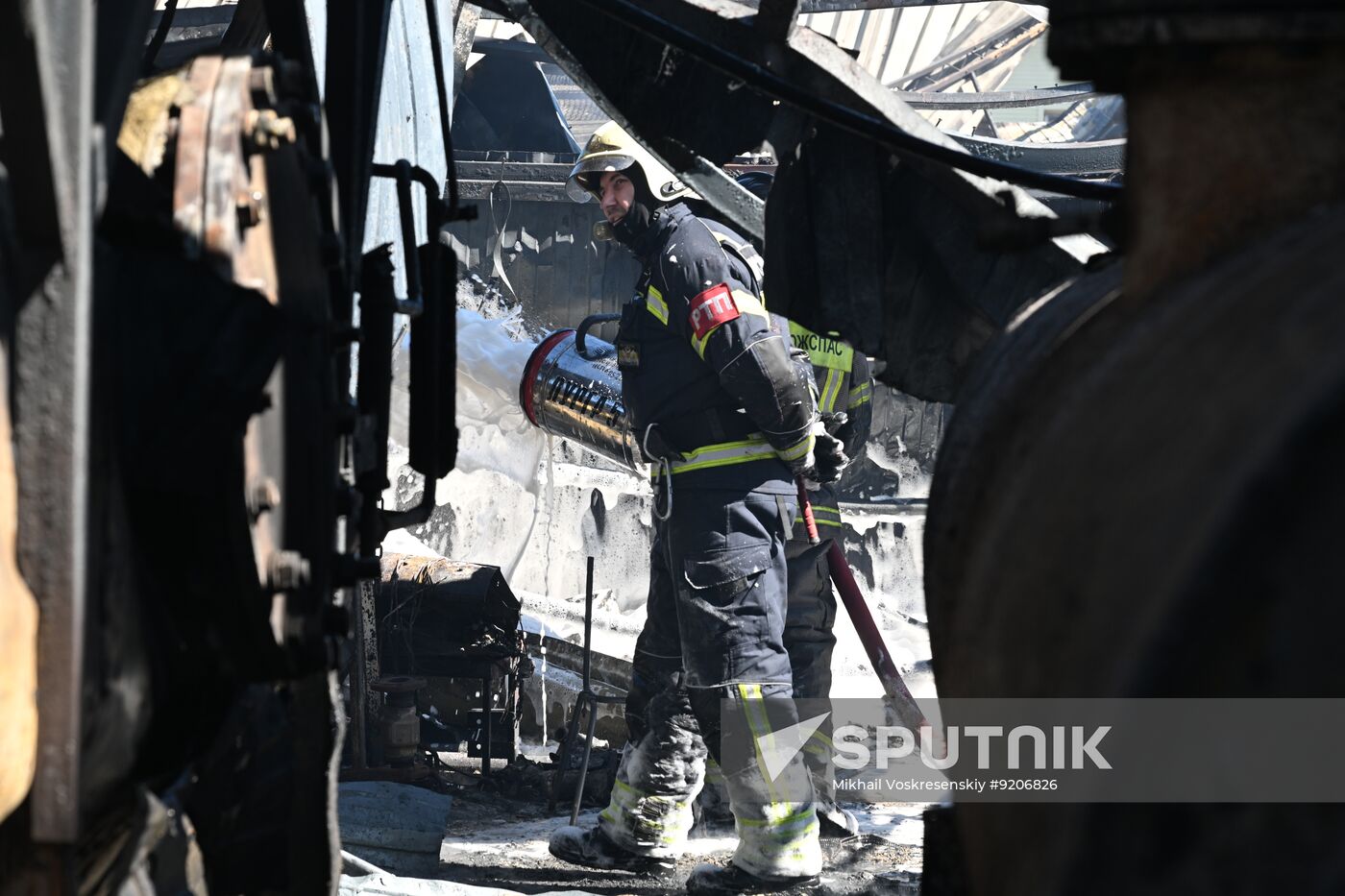 Russia Fire Industrial Zone