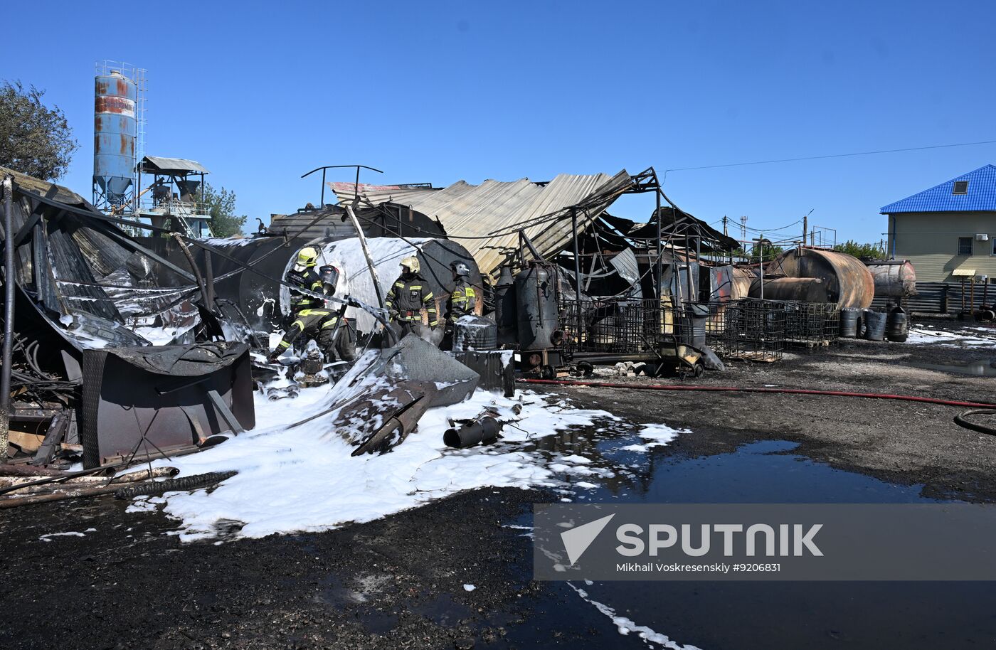 Russia Fire Industrial Zone