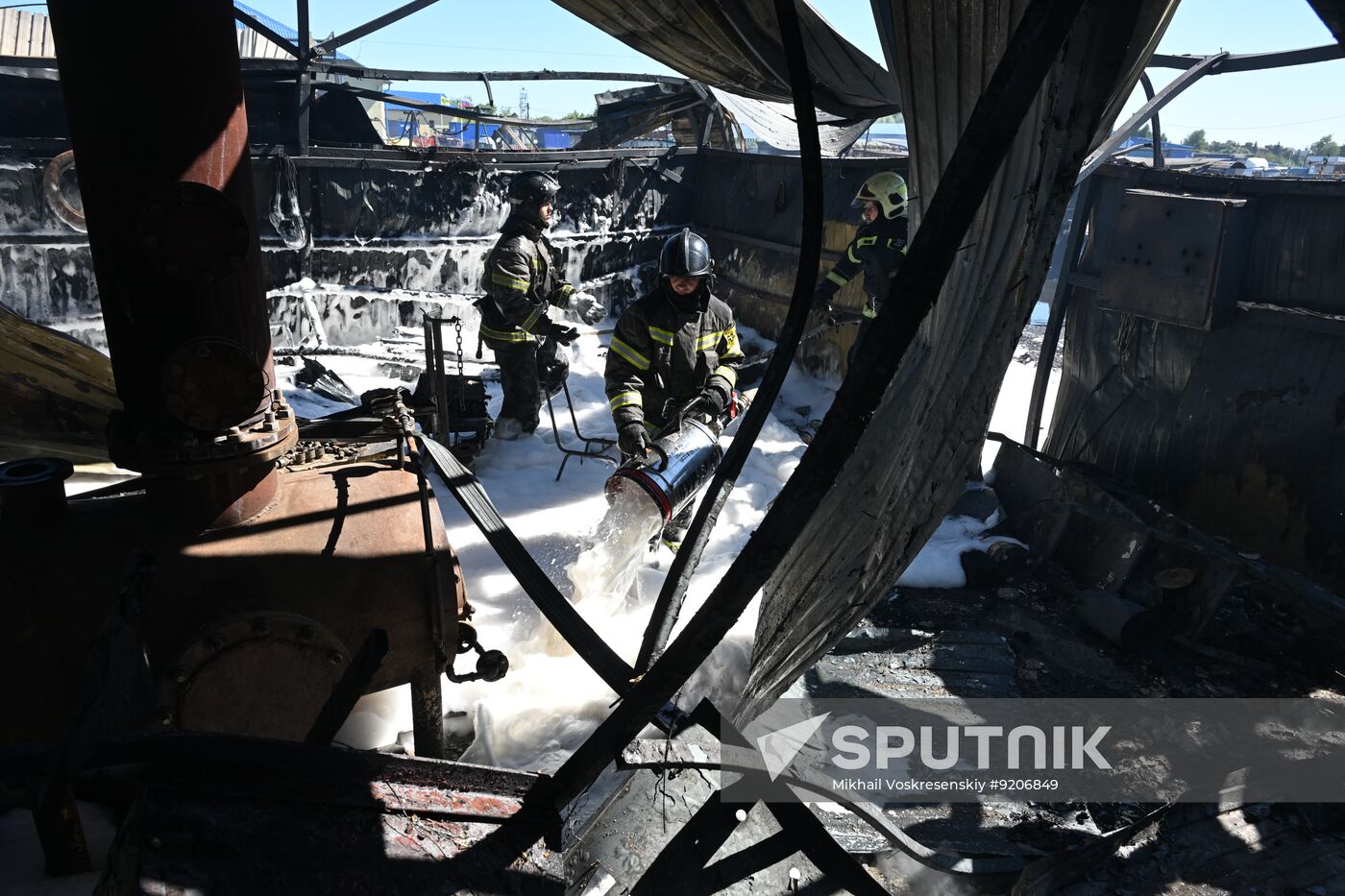 Russia Fire Industrial Zone