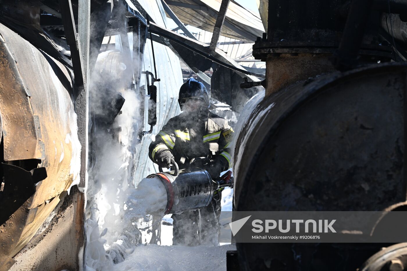 Russia Fire Industrial Zone