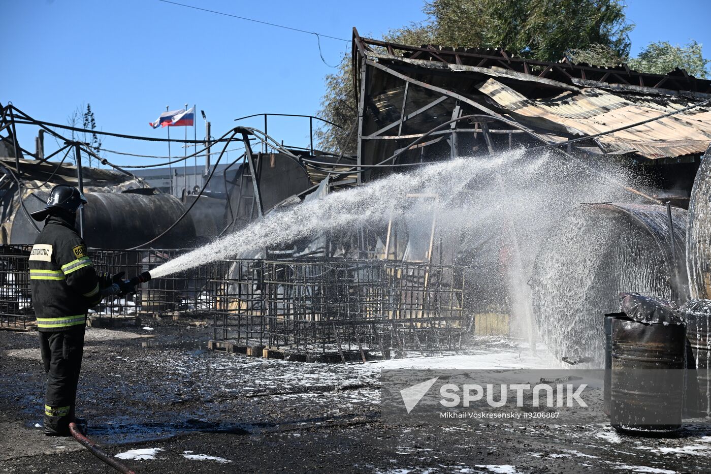 Russia Fire Industrial Zone