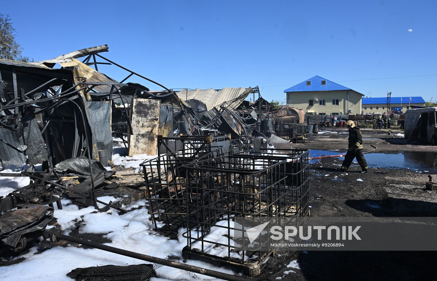 Russia Fire Industrial Zone