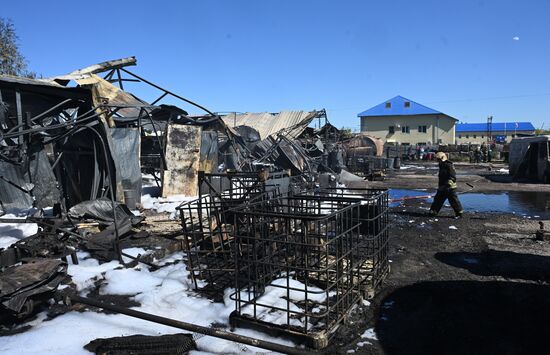 Russia Fire Industrial Zone