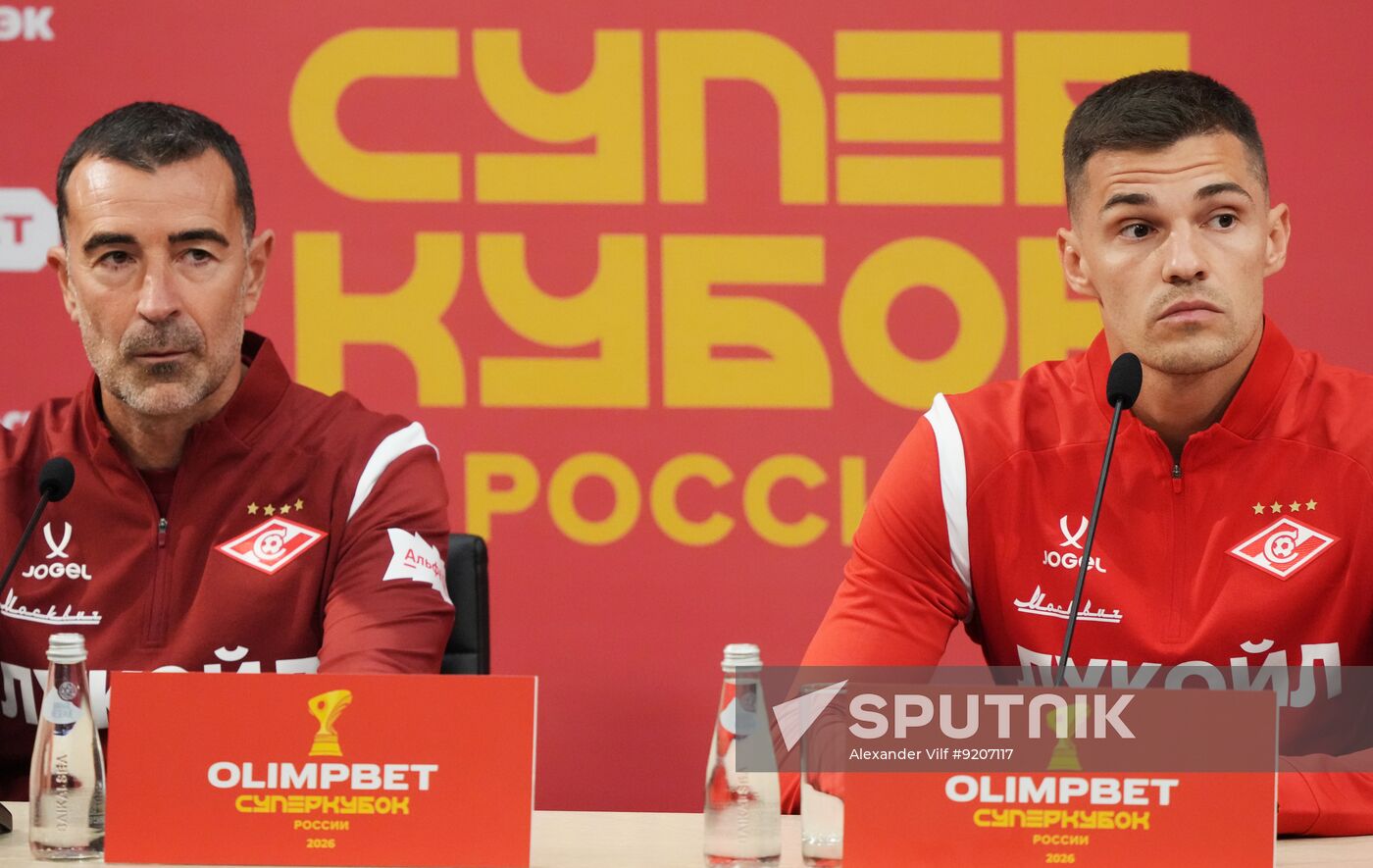 Russia Soccer Super Cup Spartak Preview