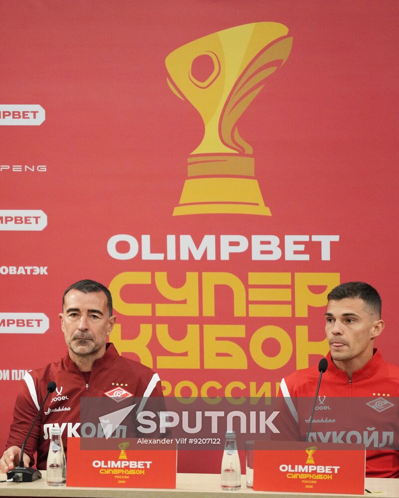 Russia Soccer Super Cup Spartak Preview