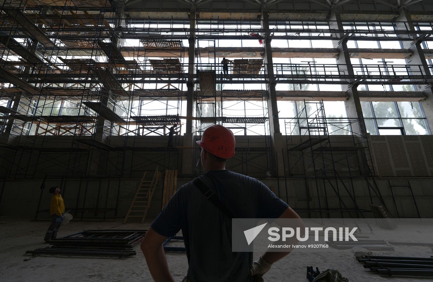 Russia DPR Swimming Pool Rebuilding