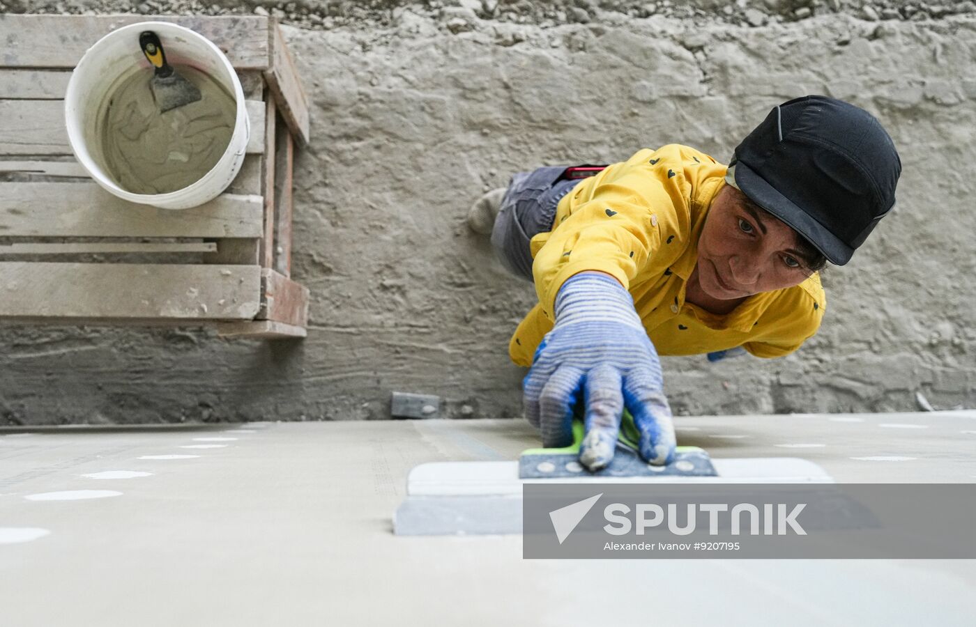 Russia DPR Swimming Pool Rebuilding