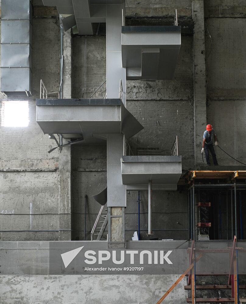Russia DPR Swimming Pool Rebuilding