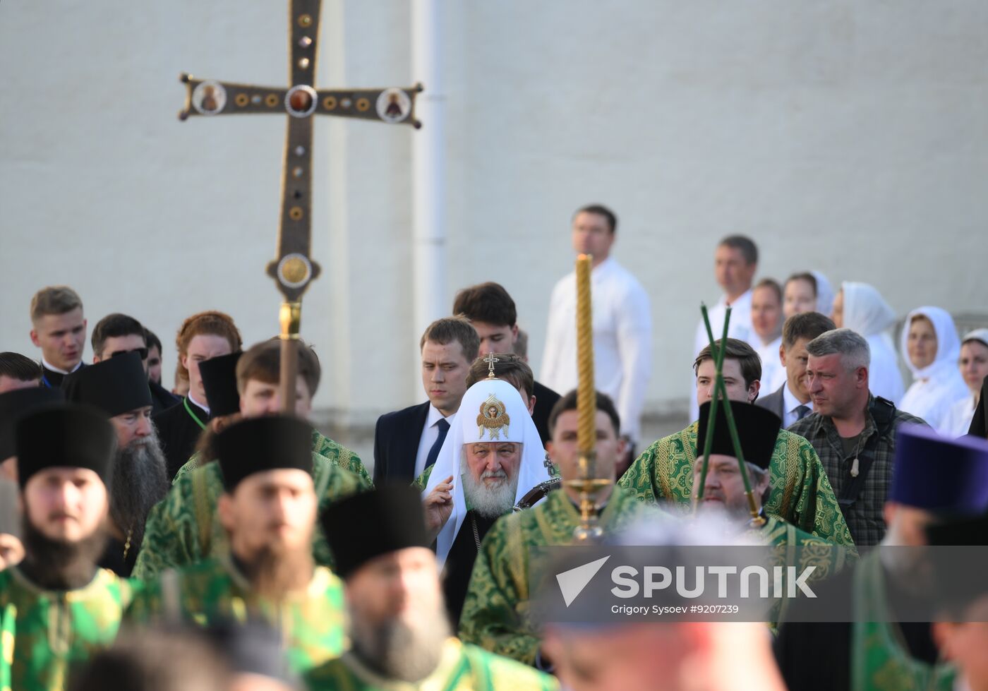 Russia Religion St Sergius Relics Uncovering Feast