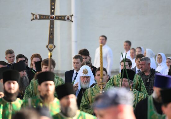 Russia Religion St Sergius Relics Uncovering Feast