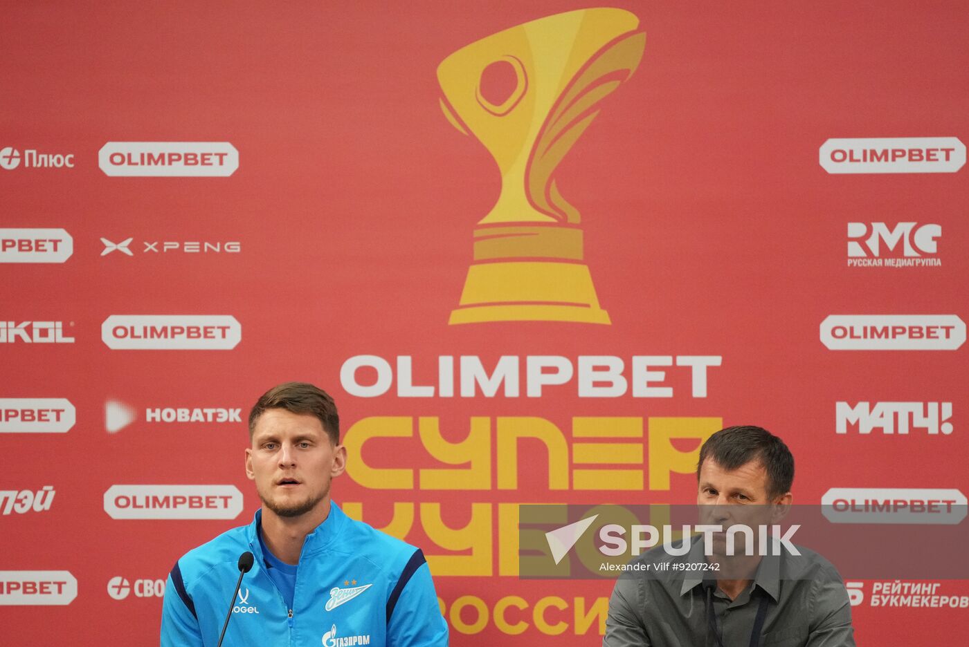 Russia Soccer Super Cup Zenit Press Conference