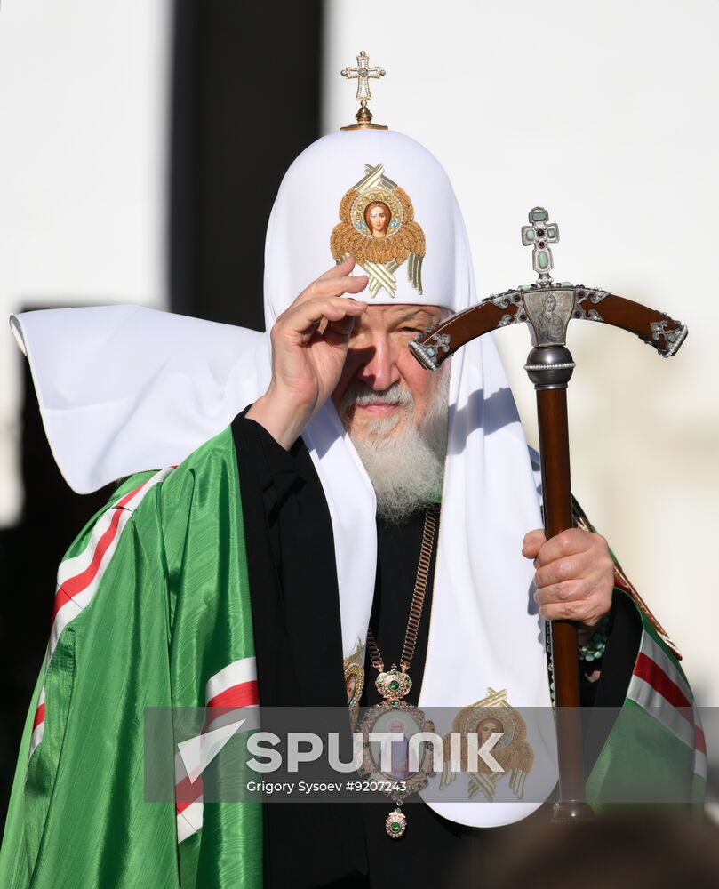Russia Religion St Sergius Relics Uncovering Feast