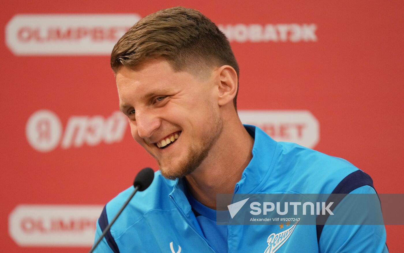 Russia Soccer Super Cup Zenit Press Conference