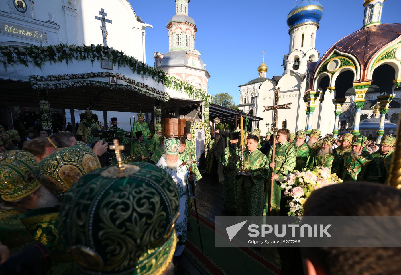 Russia Religion St Sergius Relics Uncovering Feast