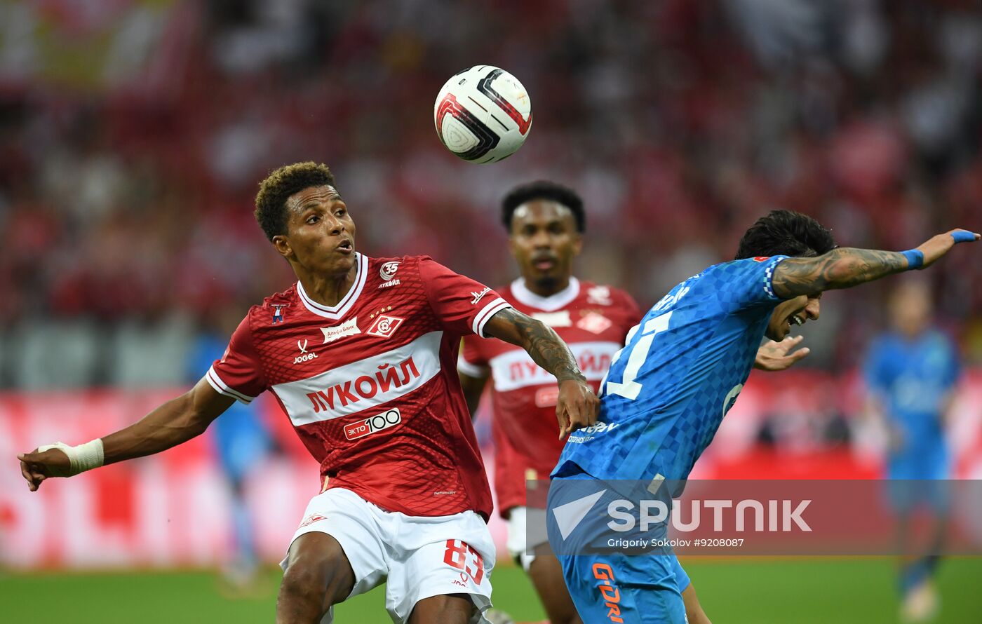 Russia Soccer Super Cup Spartak - Zenit