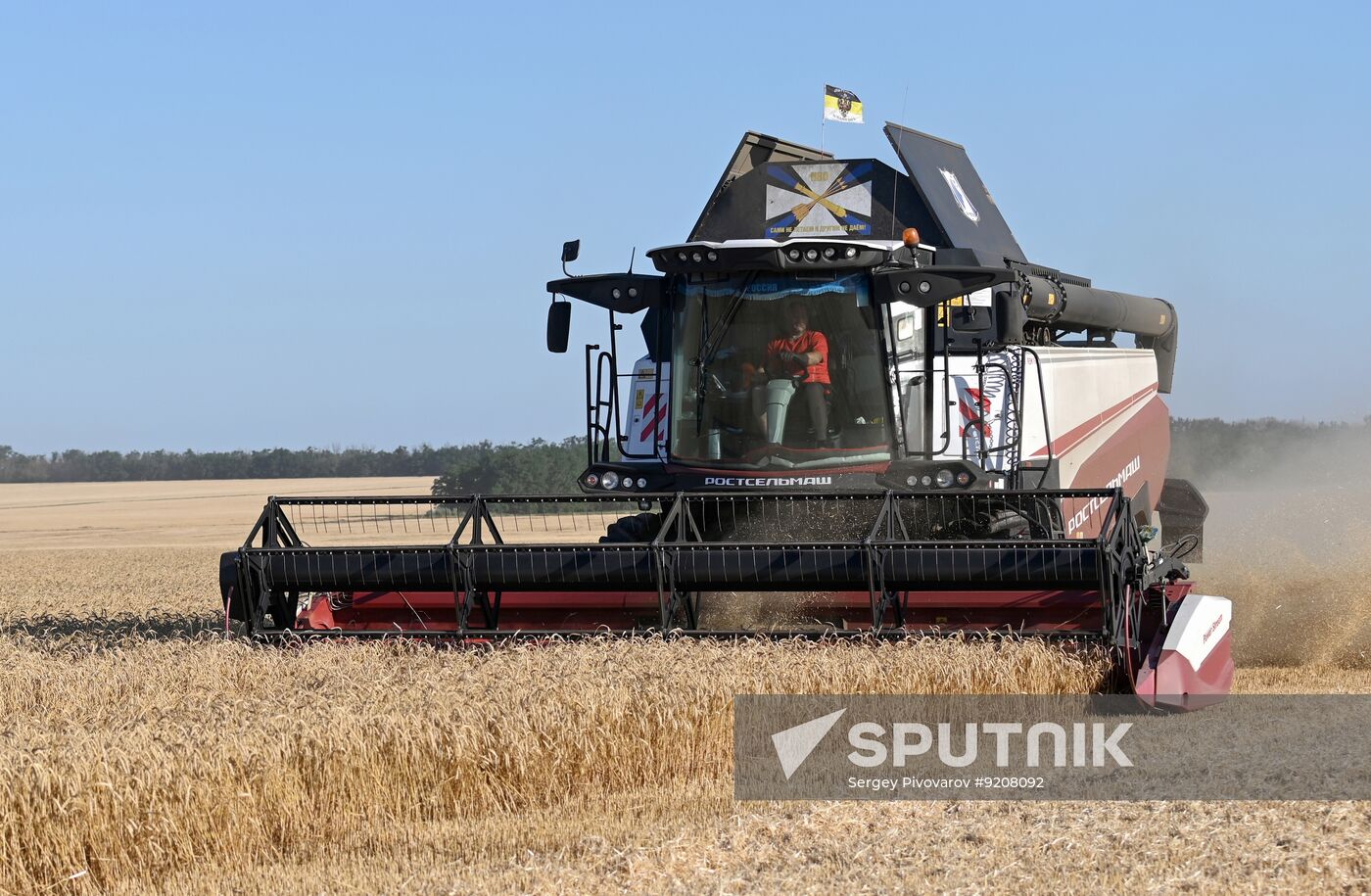 Russia Agriculture Wheat Harvesting