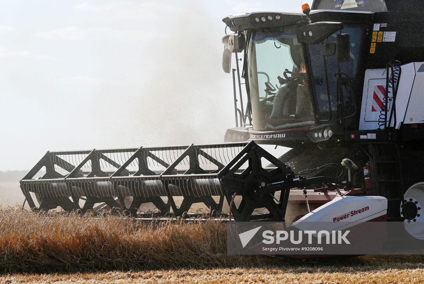 Russia Agriculture Wheat Harvesting