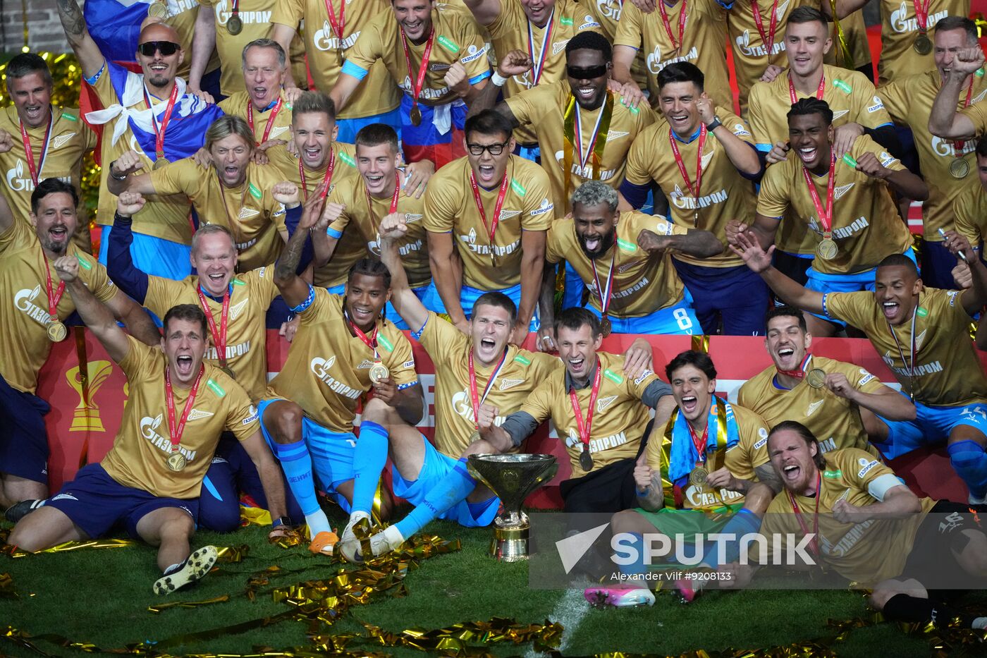 Russia Soccer Super Cup Spartak - Zenit
