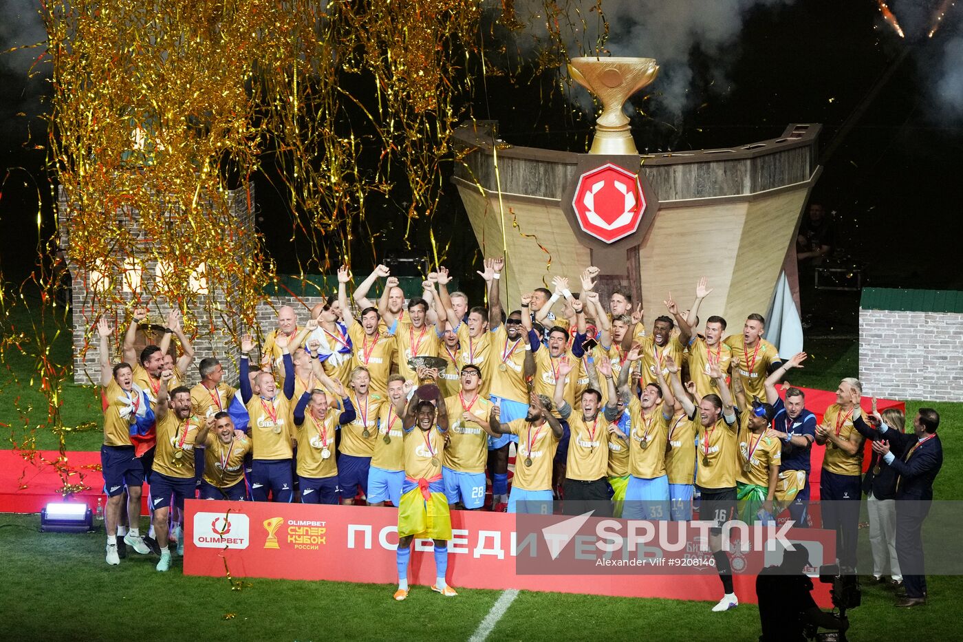Russia Soccer Super Cup Spartak - Zenit