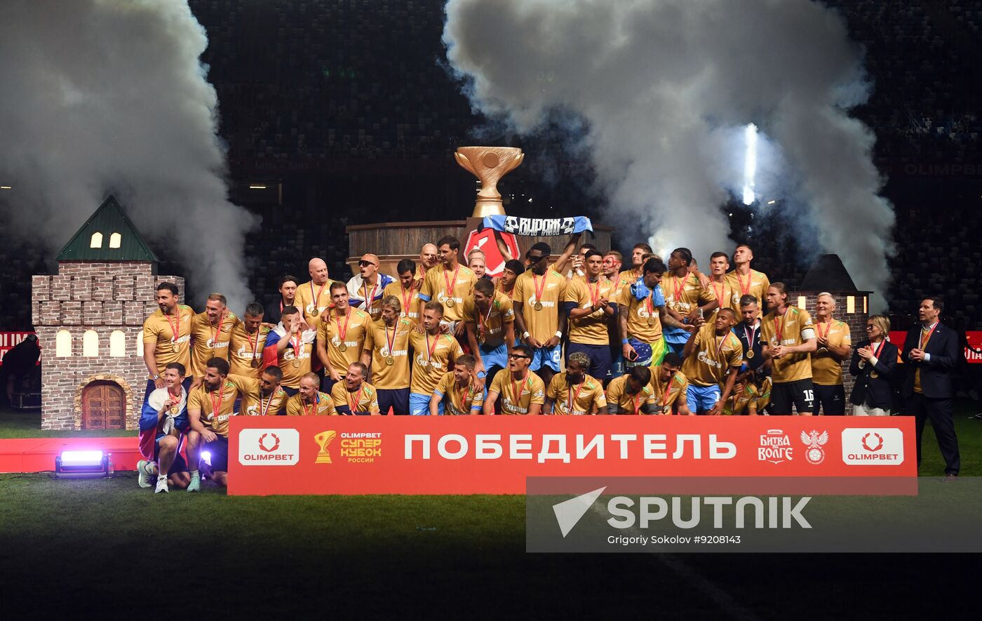 Russia Soccer Super Cup Spartak - Zenit