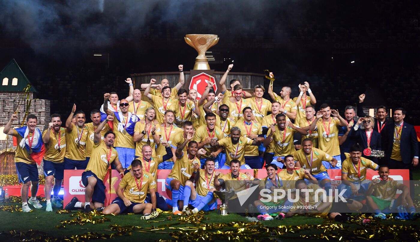 Russia Soccer Super Cup Spartak - Zenit
