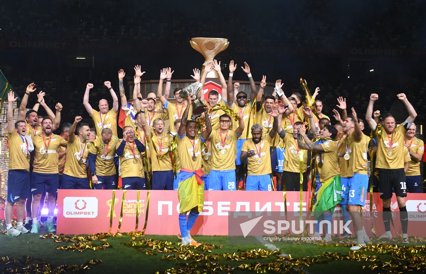 Russia Soccer Super Cup Spartak - Zenit