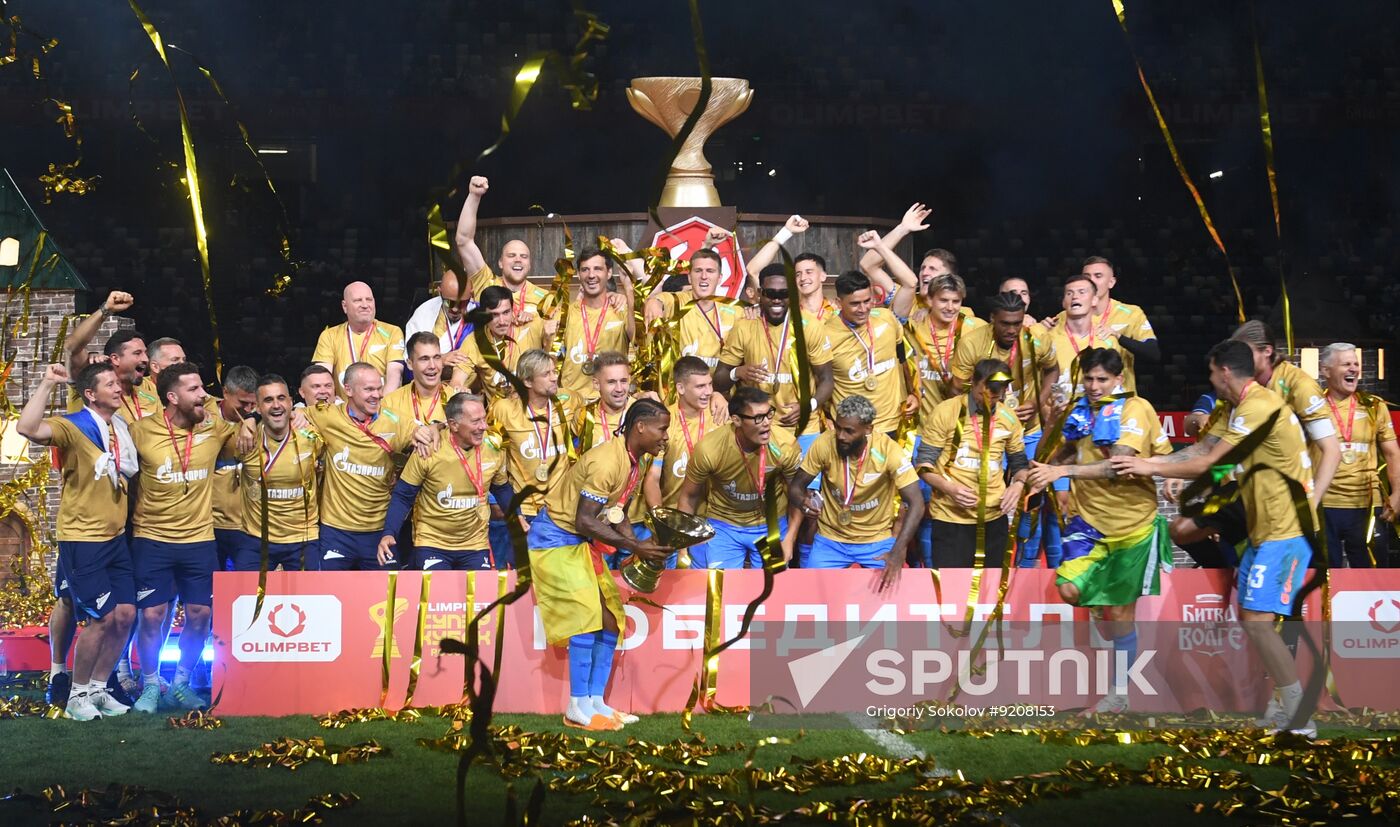 Russia Soccer Super Cup Spartak - Zenit