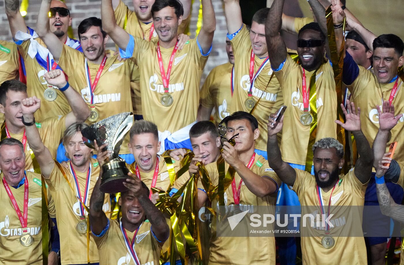Russia Soccer Super Cup Spartak - Zenit