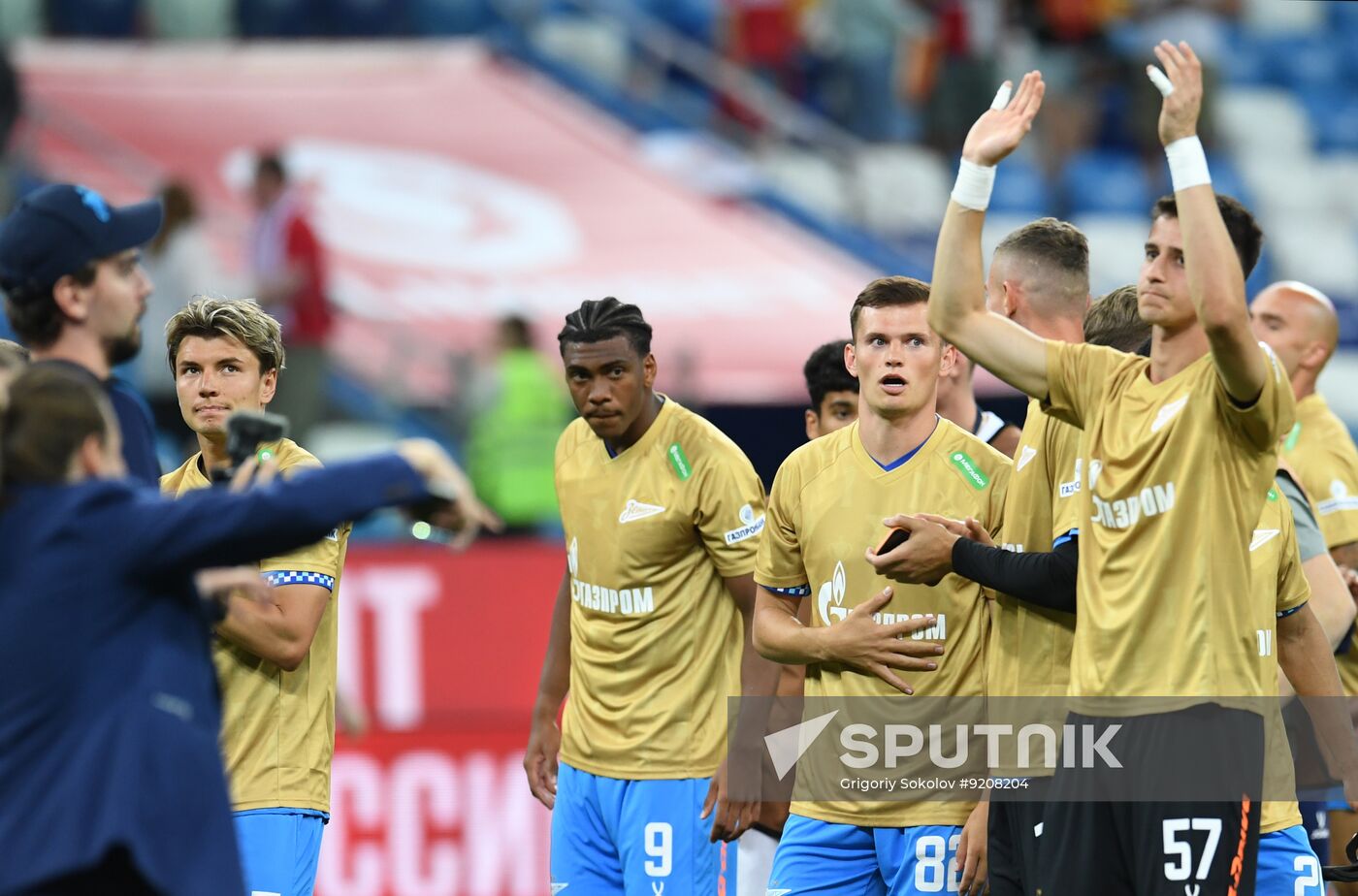 Russia Soccer Super Cup Spartak - Zenit