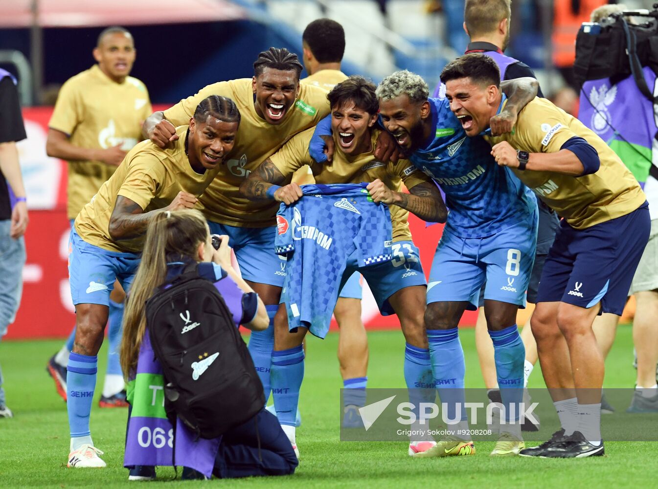 Russia Soccer Super Cup Spartak - Zenit