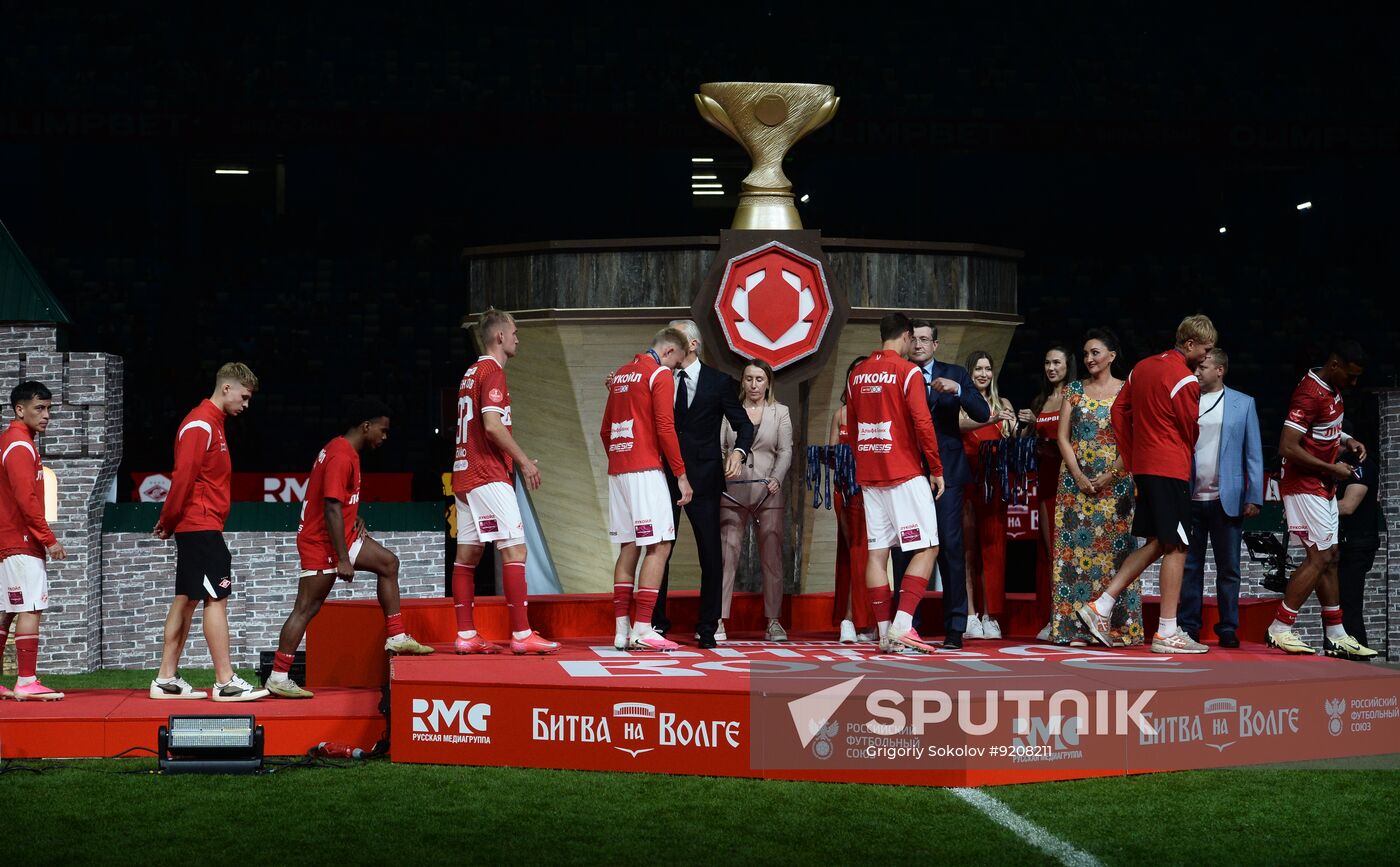 Russia Soccer Super Cup Spartak - Zenit