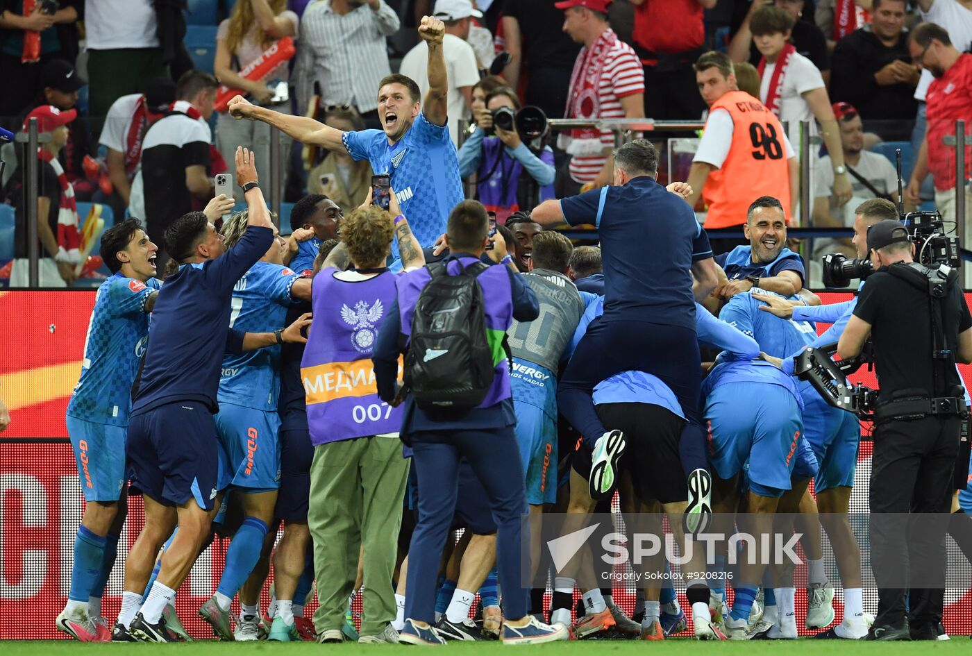 Russia Soccer Super Cup Spartak - Zenit