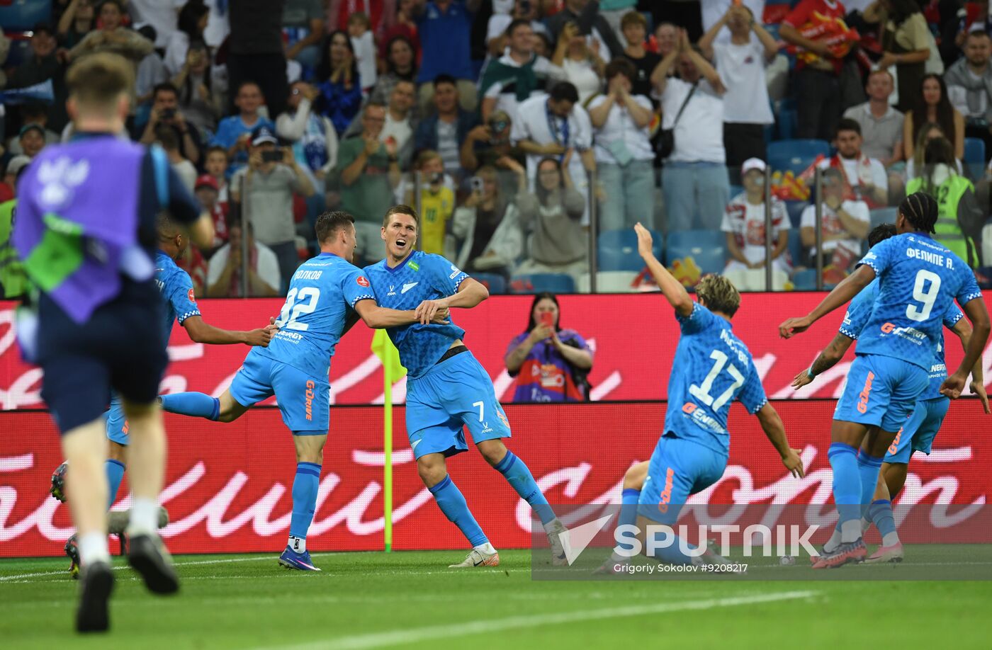 Russia Soccer Super Cup Spartak - Zenit