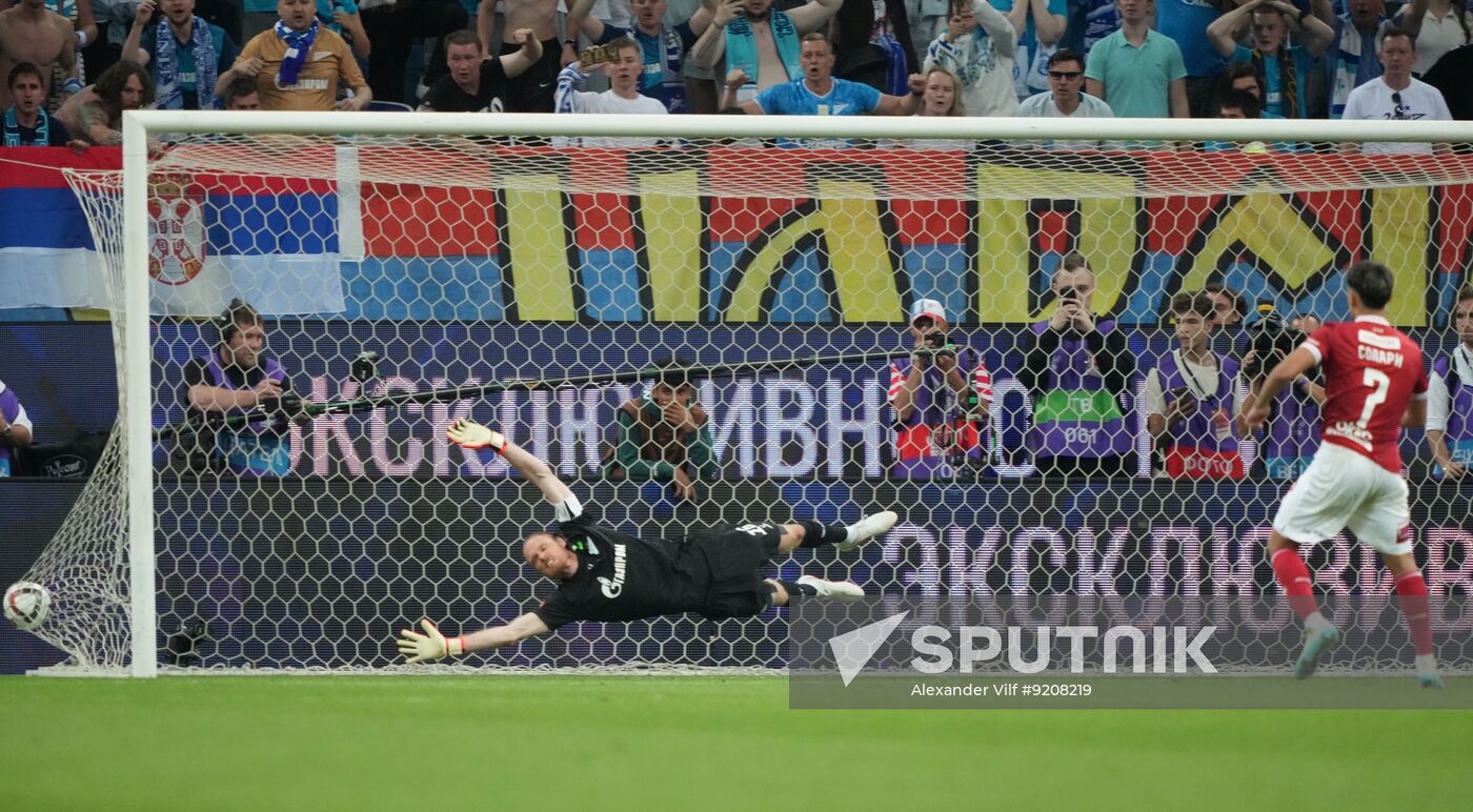 Russia Soccer Super Cup Spartak - Zenit