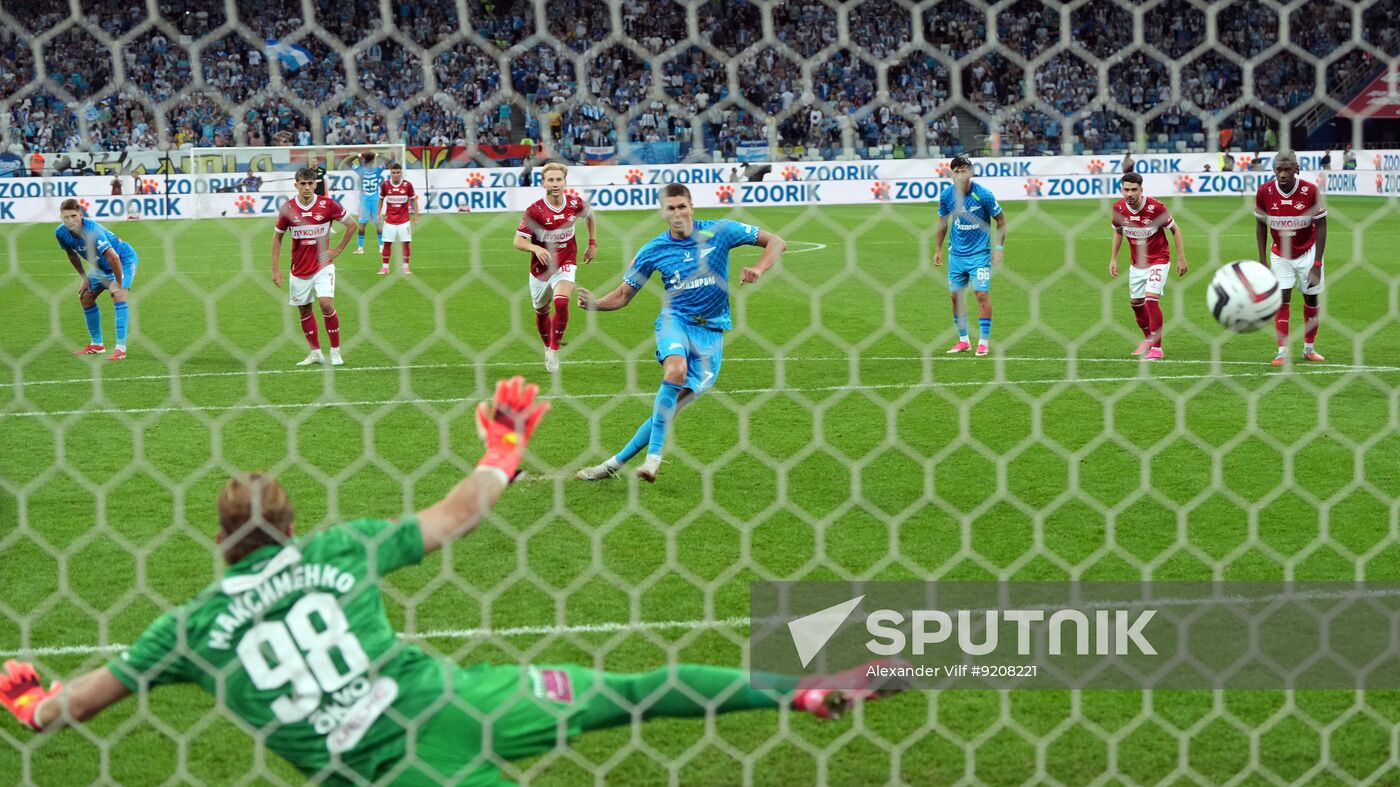 Russia Soccer Super Cup Spartak - Zenit