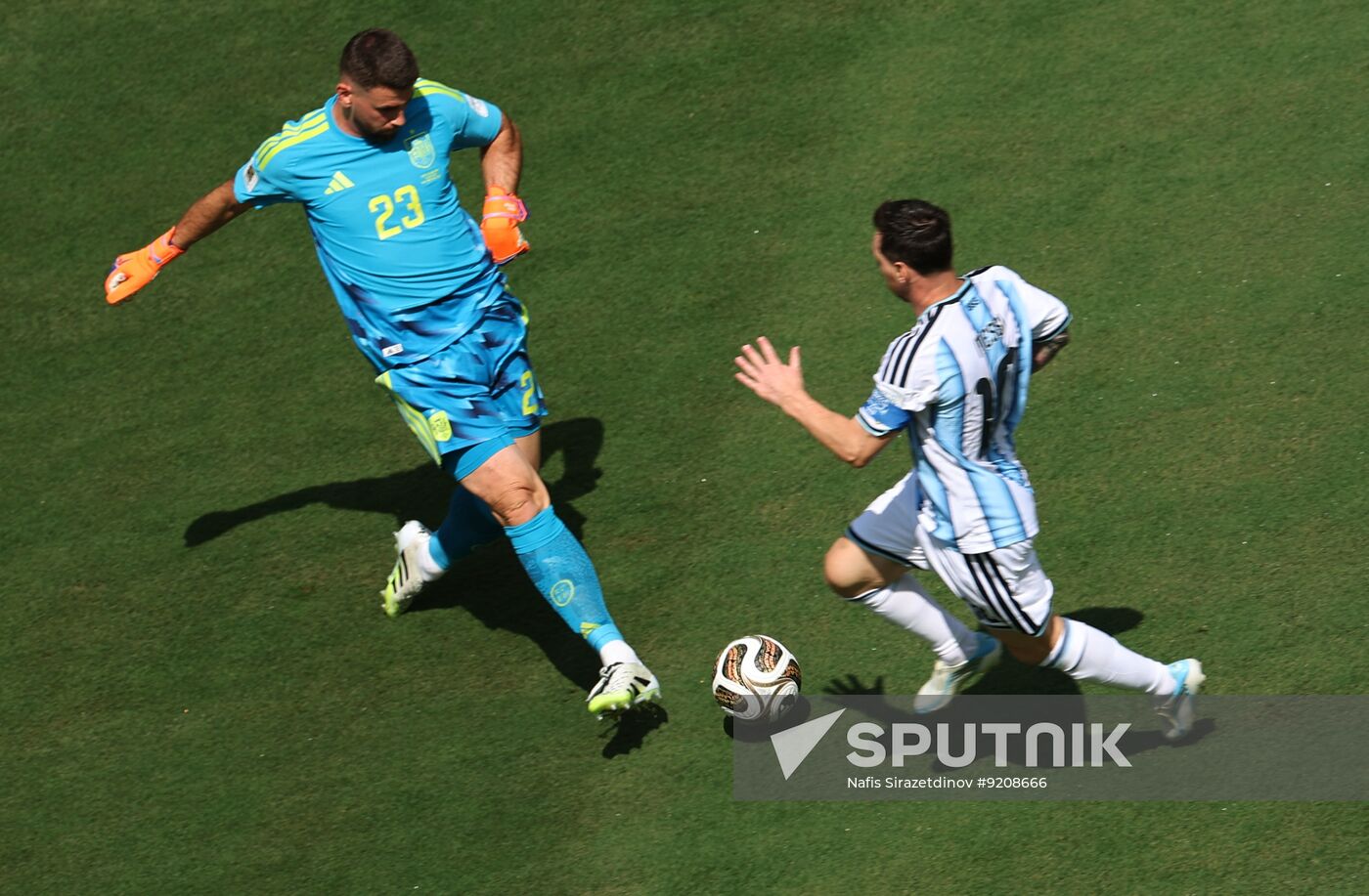 US Soccer World Cup Spain - Argentina
