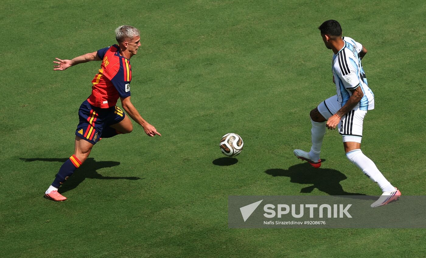 US Soccer World Cup Spain - Argentina