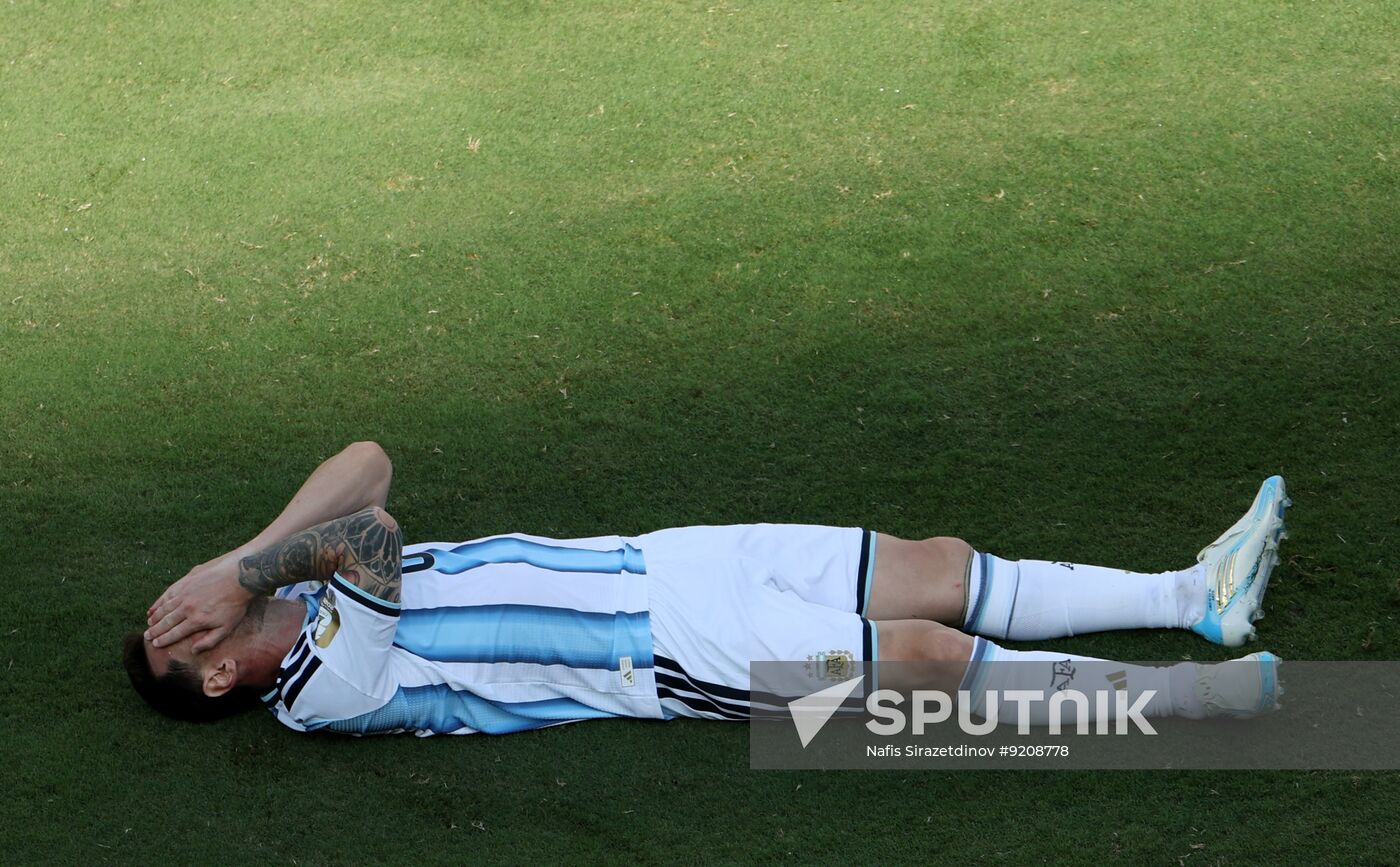 US Soccer World Cup Spain - Argentina