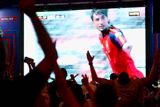 Russia US Soccer World Cup Spain - Argentina Broadcast
