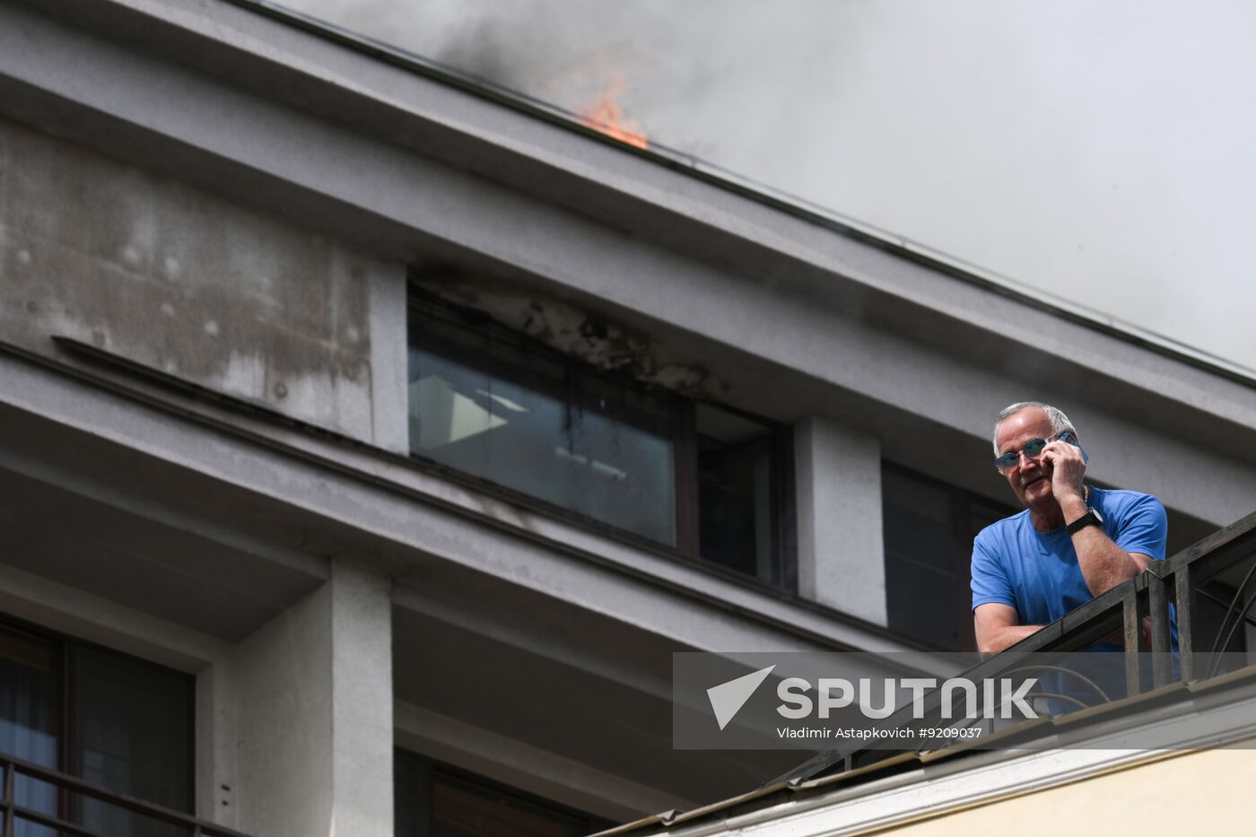 Russia Residential Complex Fire