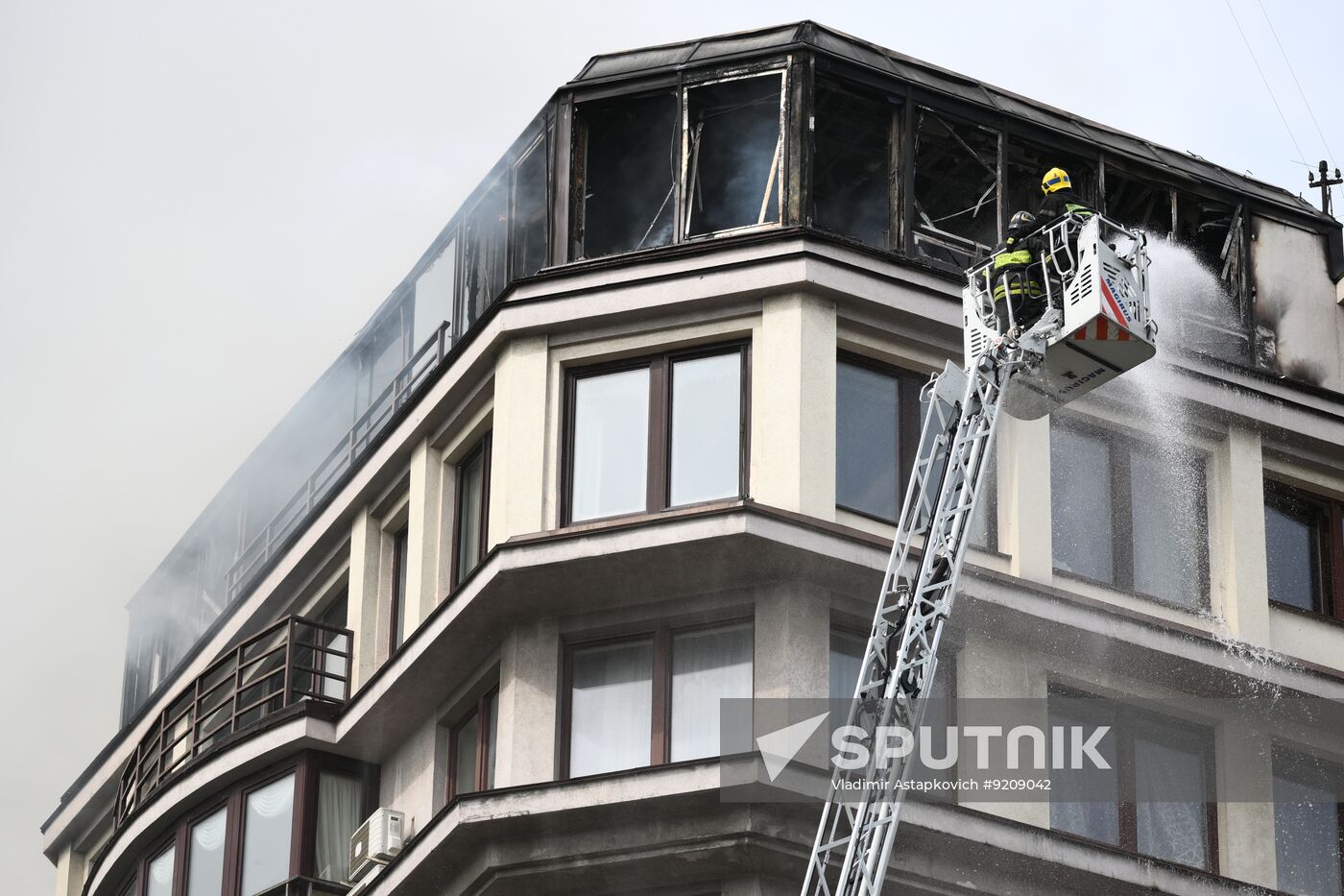 Russia Residential Complex Fire