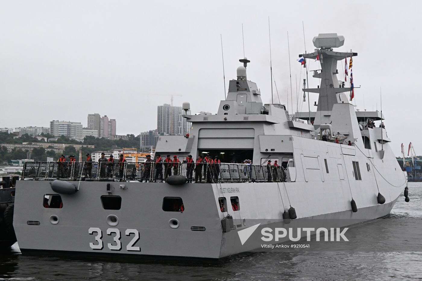 Russia Indonesia Naval Exercise
