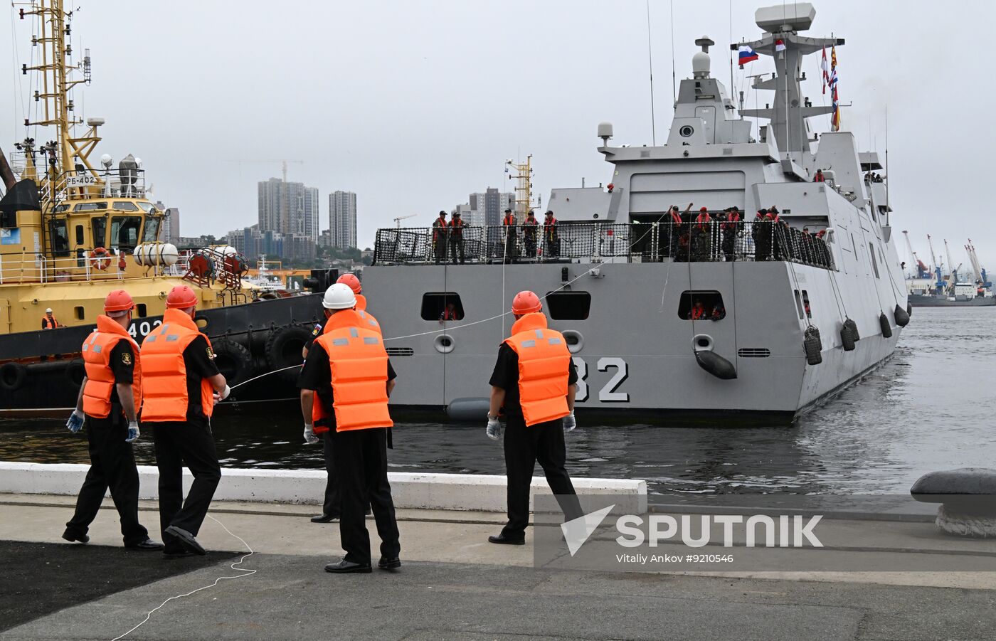 Russia Indonesia Naval Exercise