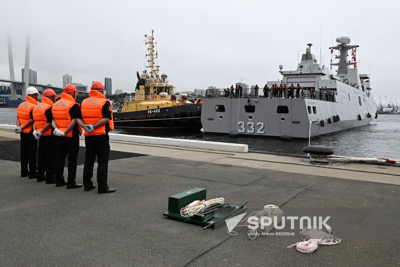 Russia Indonesia Naval Exercise