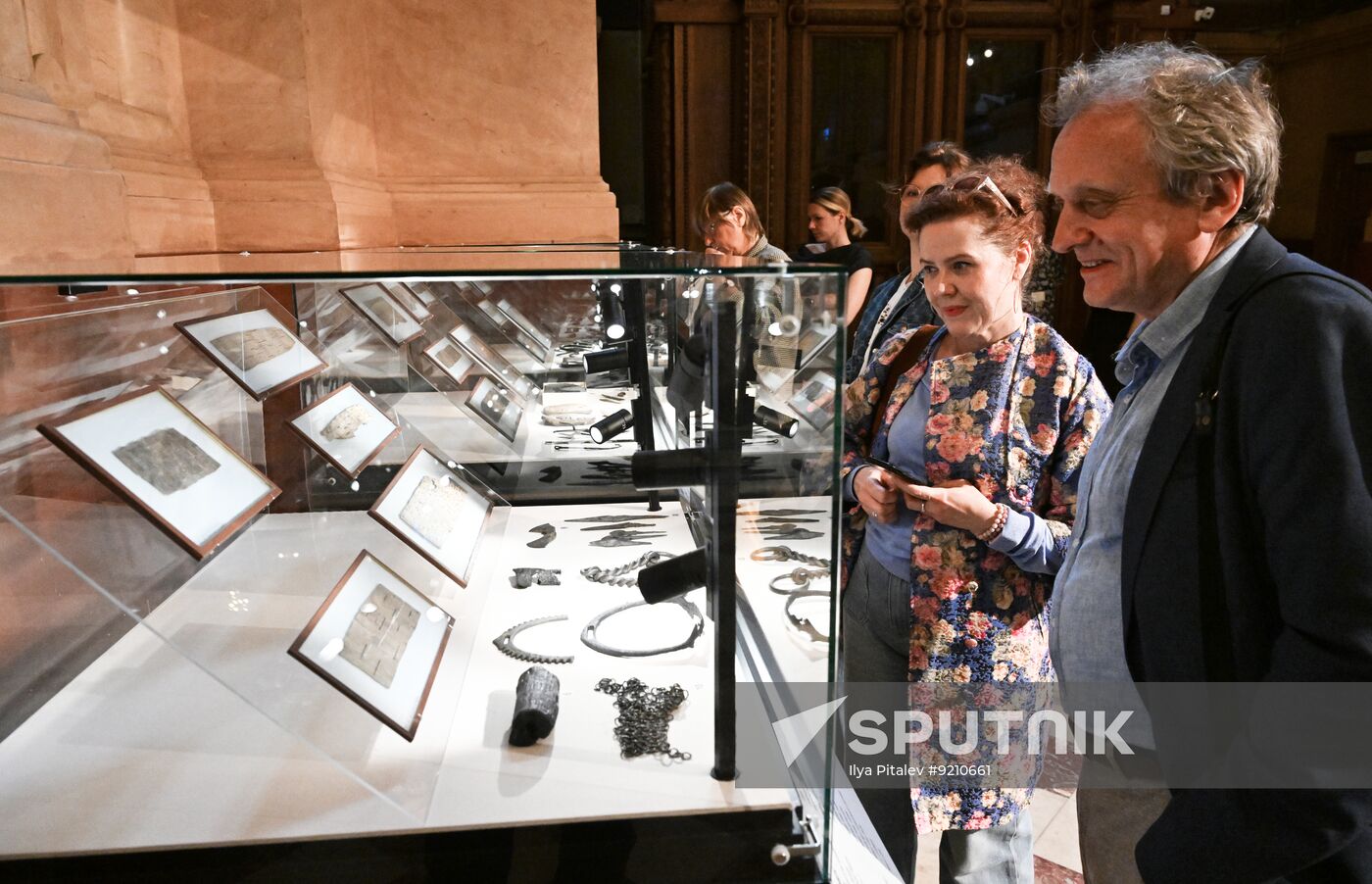Russia Medieval Birch Bark Manuscripts Exhibition