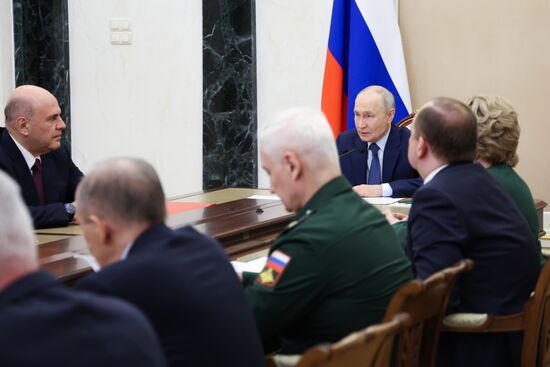 Russia Putin Security Council