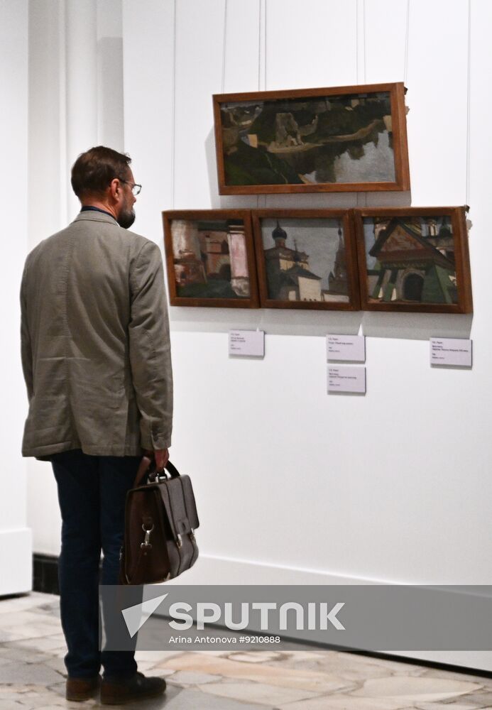 Russia Art Roerich Exhibition
