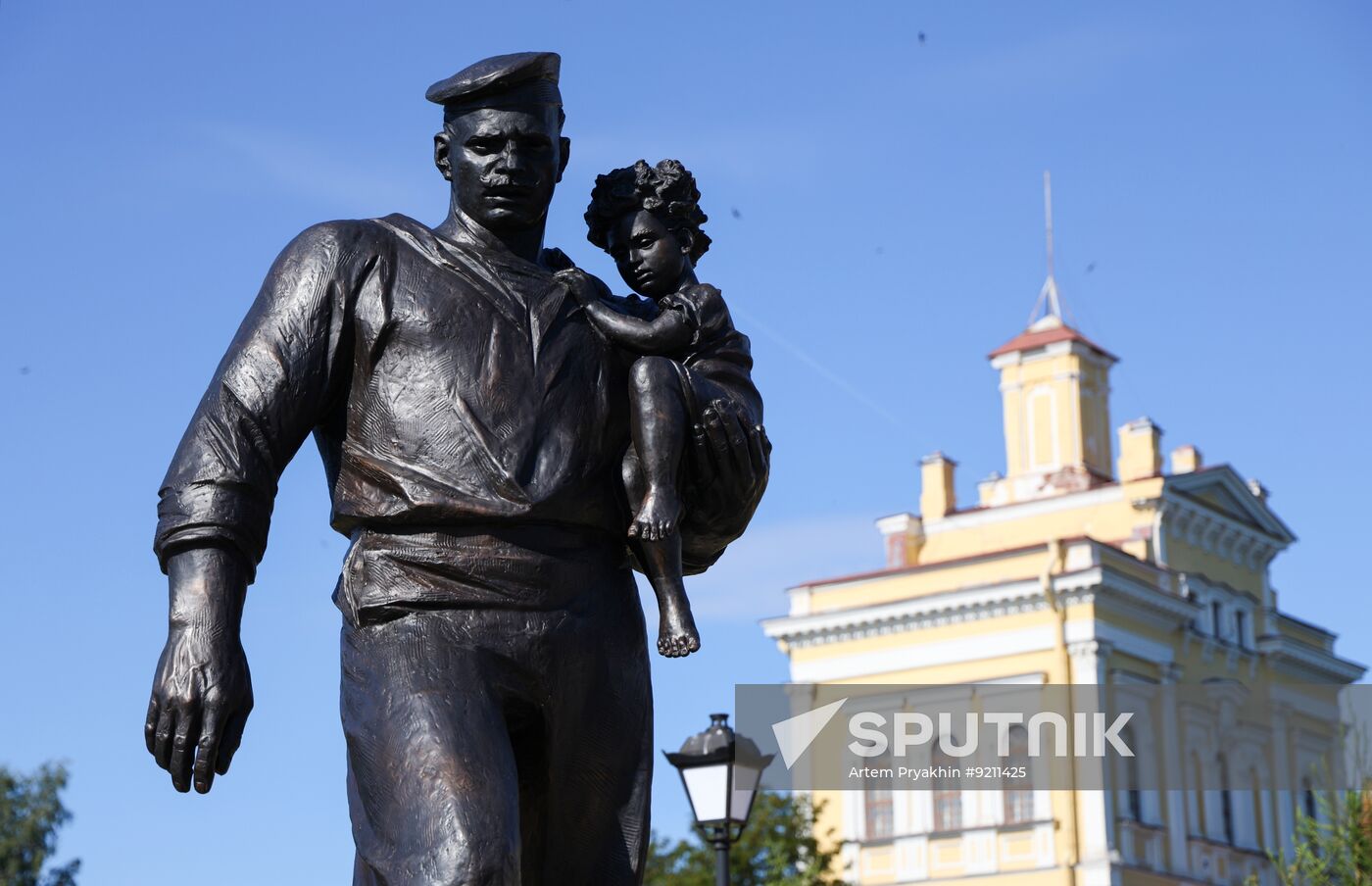 Russia Navy Day Monument