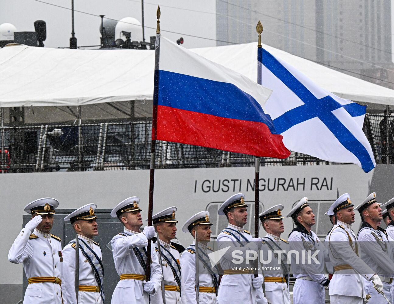 Russia Indonesia Naval Exercise