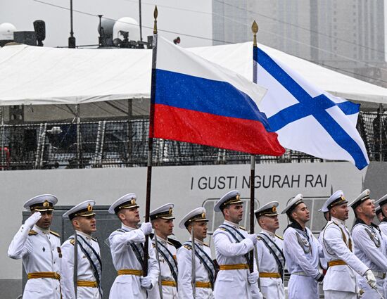 Russia Indonesia Naval Exercise